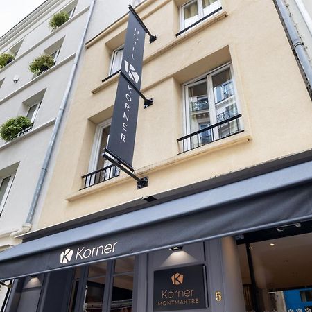 Korner Montmartre Hotel Paris Eksteriør billede