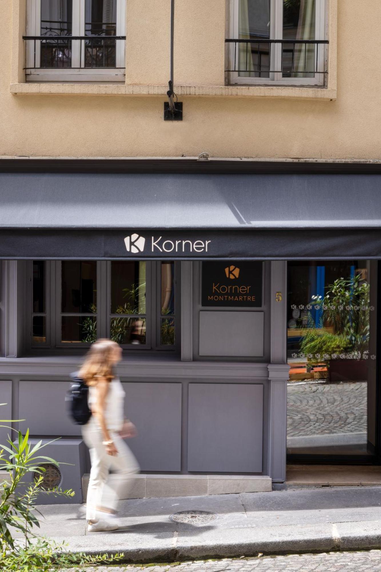 Korner Montmartre Hotel Paris Eksteriør billede