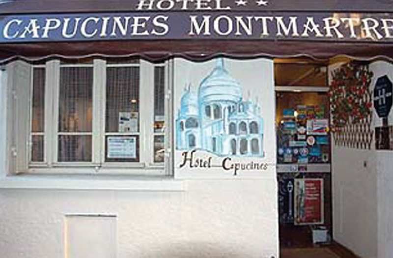 Korner Montmartre Hotel Paris Eksteriør billede